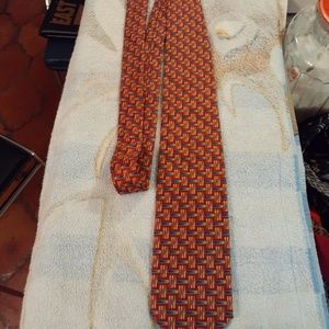 Vintage Rajas Fashions  100% Silk Men's Necktie